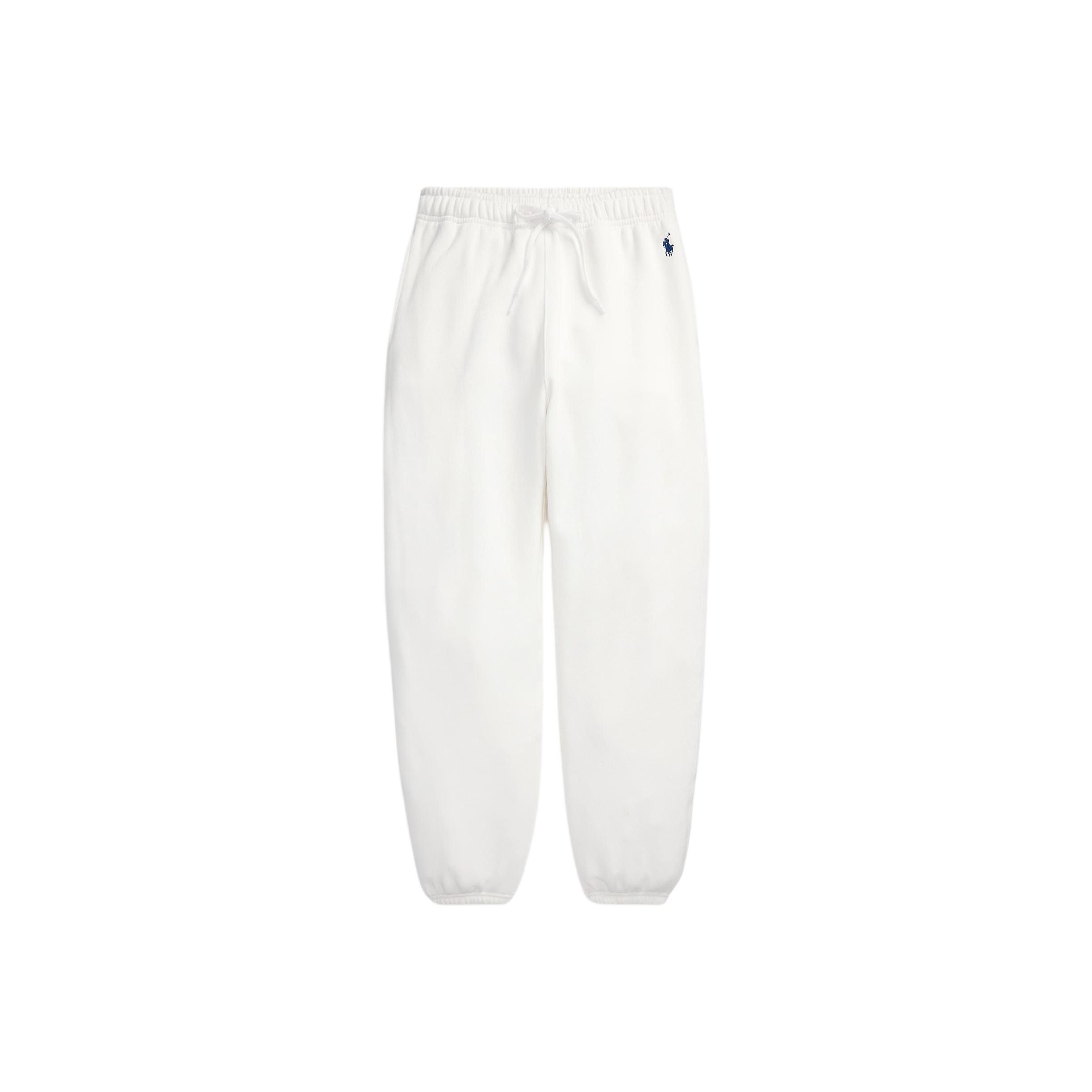 

Polo Ralph Lauren Спортивные штаны с вышивкой пони, средней посадки, на кулиске, длинные, из флисового трикотажа, женские, 211971700-001 XS
