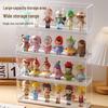 Trendy Girl Figurine Display: Toy Blind Box, Pop Mart Stand, Car Ornament, Gift Storage Box
