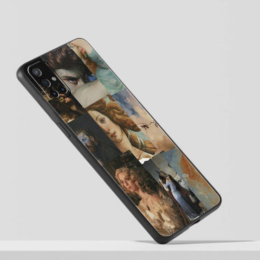 Mona Lisa Van gogh Oil Art Phone Case For OnePlus 10 9 Pro 9T 10R 9R 9RT 8T 8 7 6T 7T Nord 2T CE 2 5G N200 N10 N100 Black Cover