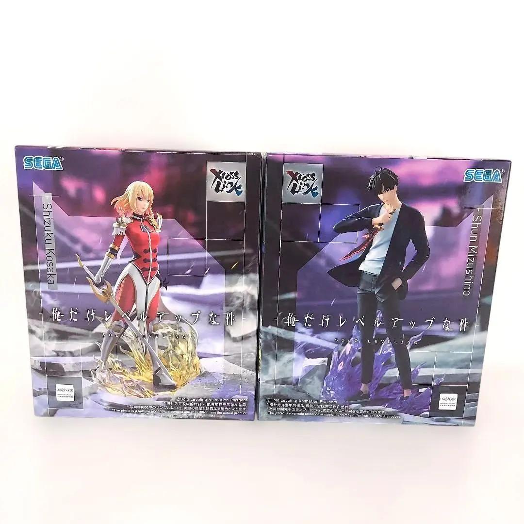 Solo Leveling XrossLink Figure Shun Mizushino Shizuku Kousaka SEGA Japan