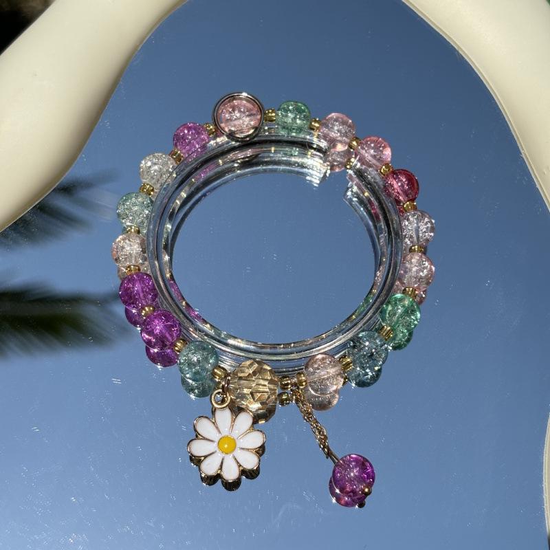 Lily of the Valley Butterfly Bracelet - Multi-Style Beaded Star & Moon Design