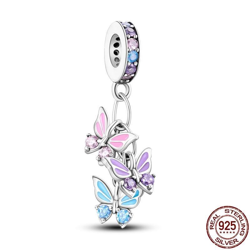 New In Copper Red Wine And Wine Glass Charm Beads Fit Bracelet Diy Pendant Woman Jewelry