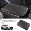 Car Armrest Box Cover For Hyundai Tucson NX4 2025 2026 Central Control Armrest Container Pad Auto Tucson 2025 Accessories