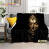 TWD The Walking Dead Rick Horror TV Blanket,Soft Throw Blanket for Home Bedroom Bed Sofa Picnic Travel Office Cover Blanket Kids
