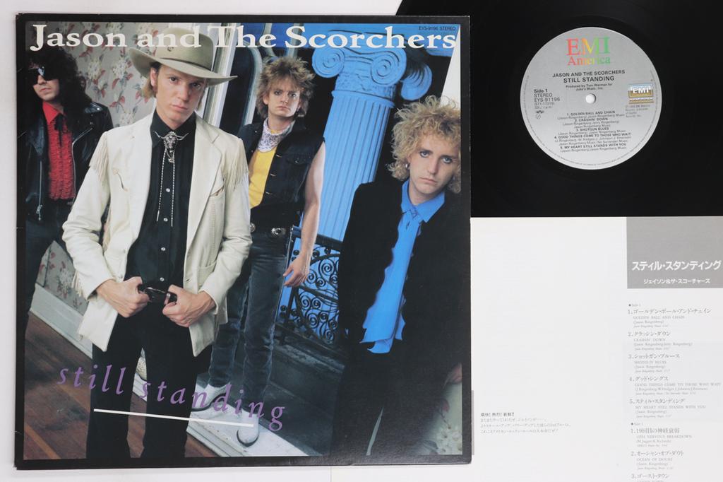 LP Record JASON & THE SCORCHERS - Still Standing EYS91196 EMI AMERICA 1986 Japan Rock Used