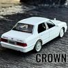 1/32 Toyota Crown Alloy Model Car Toy Diecasts Metal Casting Sound and Light Car Toys For Children Vehicle