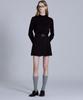 BASIC HOUSE Women'S High-Neck Long-Sleeve Sweater Black Lykt7202