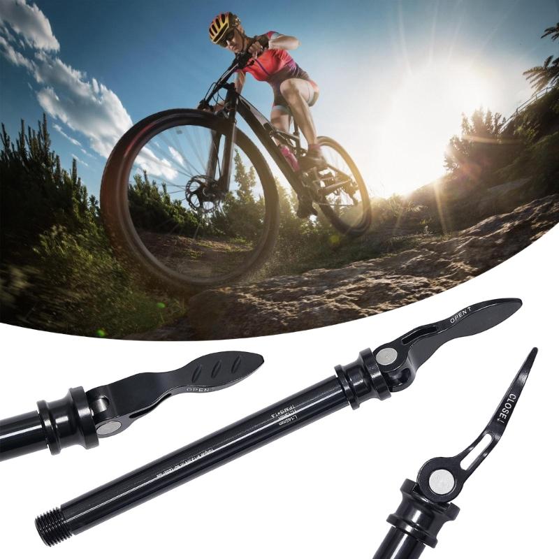 High Strength Smooth Operations Bicycles Thru Axles Quick Release for 10cm Front Forks Shafts Levers Enhancing Stability