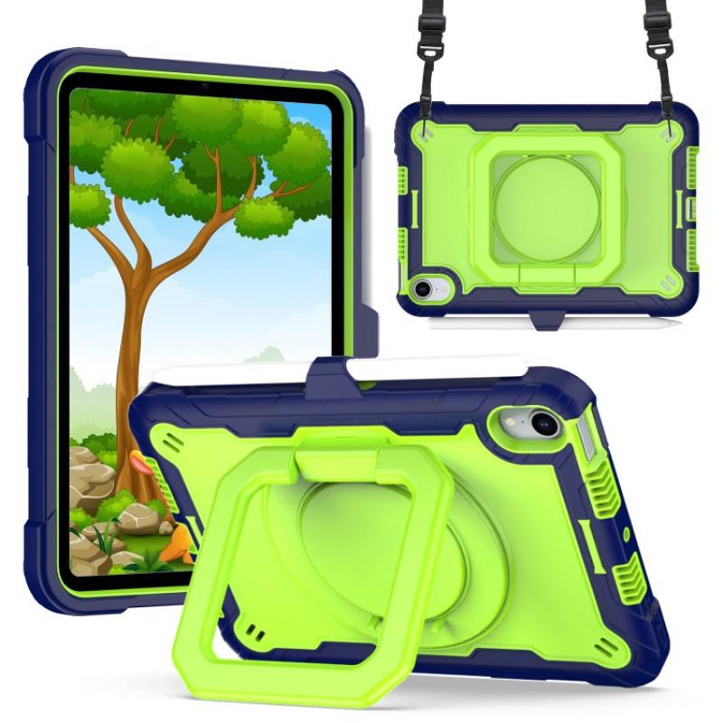 IPad Mini 6 Case With Wrist Band Stand Protective Tablet Cover