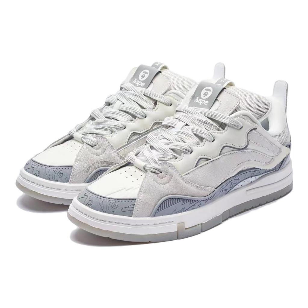 New LiNing Superwave Golden X Aape 10TH Anniversary 'White Grey' Women's AECS088-3