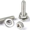 304 Stainless Steel Machine Screw Set with Flat Washer and Nut