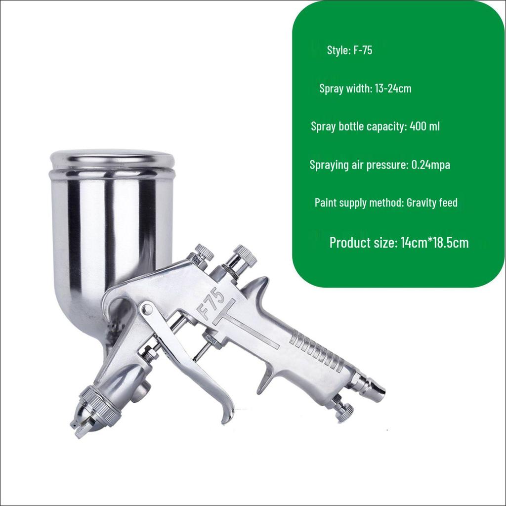 High Atomization Pneumatic Paint Sprayer for Leather, Furniture, and Automotive Water-Based Paints
