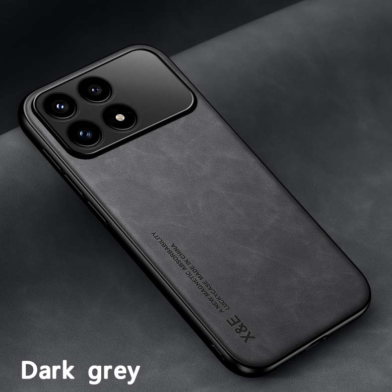 

Роскошный противоударный чехол для Xiaomi POCO F8 F7 Pro Ultra защитный чехол магнитный автомобильный держатель чехол для телефона Fundas для PCOO F7 Poco F8 Pro чёрный