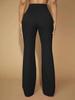 2025 Elegant High-Waist Flare Pants for Women: Chic European & American Office Style