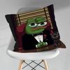 Frog Art PPepe Cartoon Pillow Case For 30x30cm45x45cm55x55cm For Home Bedroom Decoration And Protector