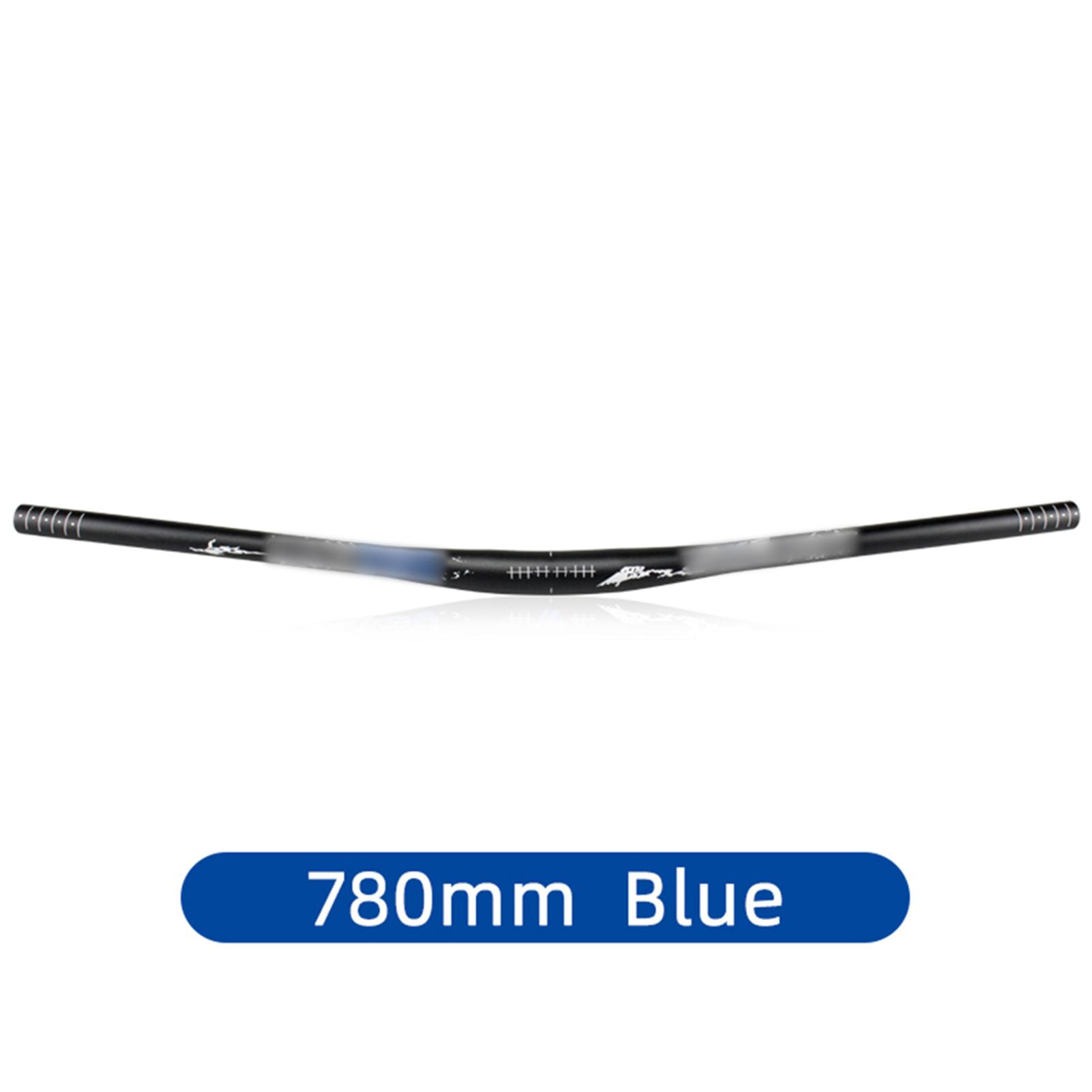 Mountainbike Stuur 31,8 MM Diameter High-Rise Stuur met Mat Zwart 720 MM 780 MM Lengte Aluminiumlegering Stuur voor
