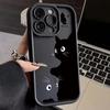 Cute Black Cat Print Casing For Motorola Moto Edge 50 Neo Ultra 70 60 50 Fusion G56 G86 E14 G75 G85 G54 G34 G84 Cover Matte
