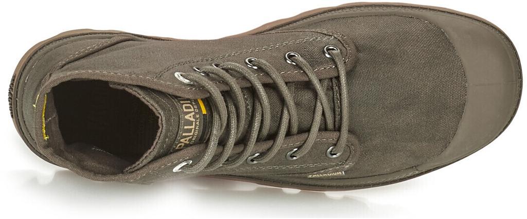 Brown Palladium Pampa Canvas Boots