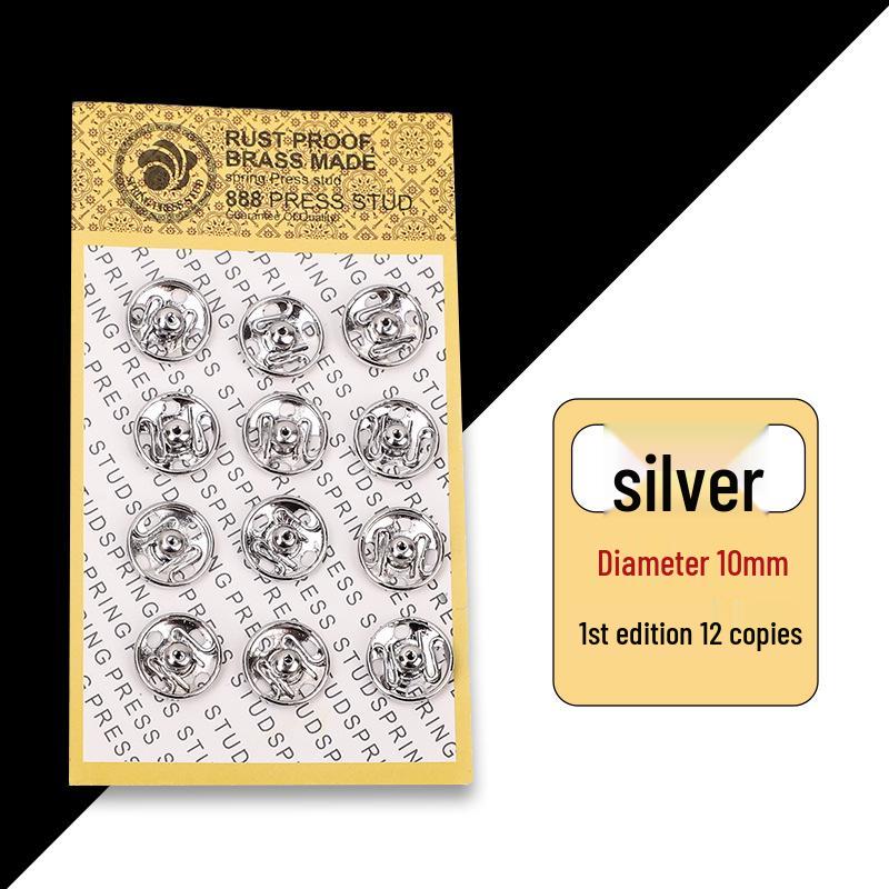 

Круглые металлические кнопки-застежки для детской одежды - Невидимые, Защищающие от раскрытия пришивные кнопки для рубашек для мамы и ребенка