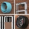 Efficient Paddle Storage Solution for Kayaks and Canoes Enthusiasts Easy Installation Garage Hook Basement Wall Rack