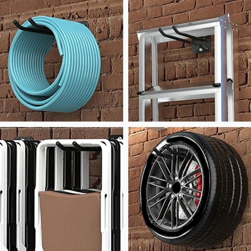 Efficient Paddle Storage Solution for Kayaks and Canoes Enthusiasts Easy Installation Garage Hook Basement Wall Rack