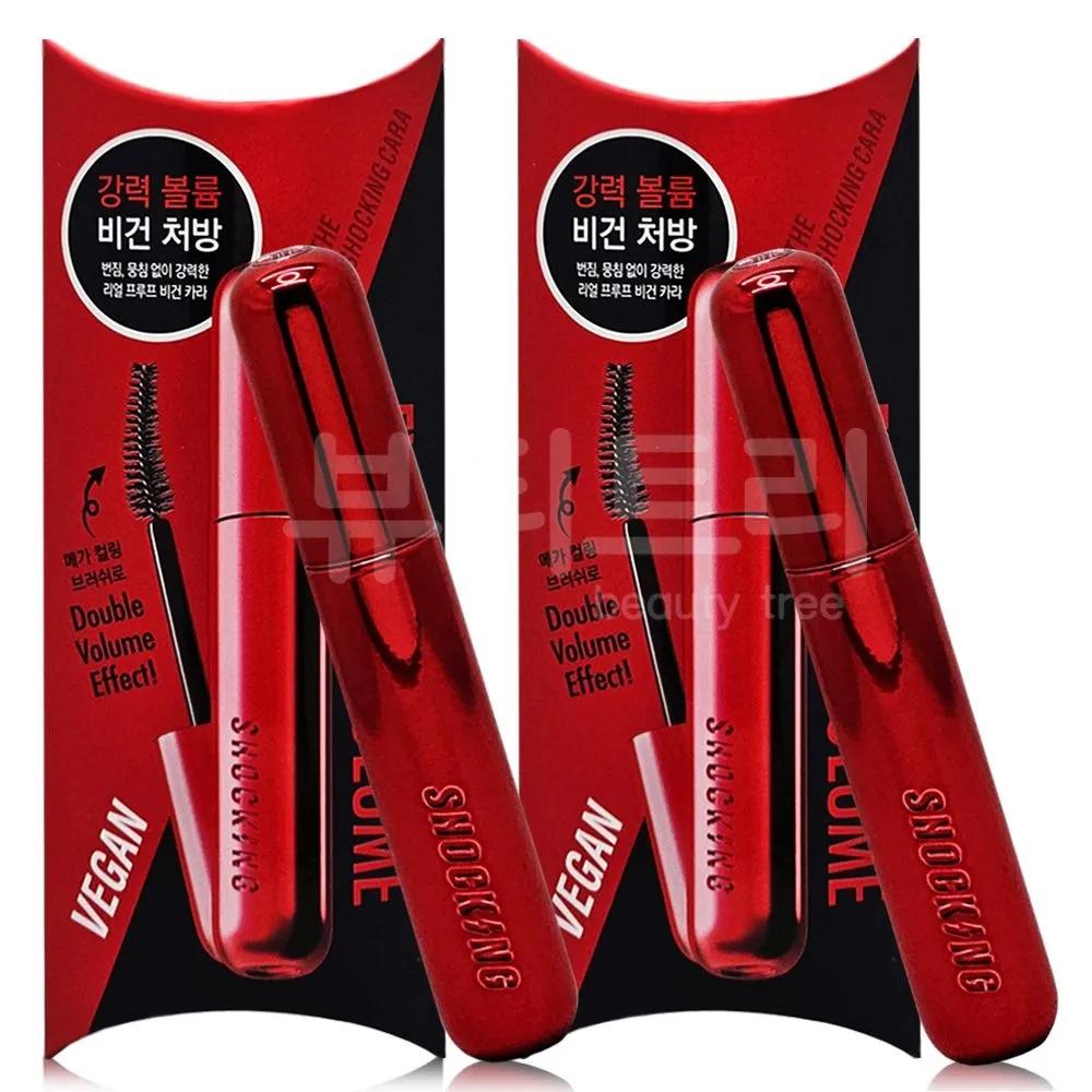 Tony Moly The Shocking Cara Vegan 8.5g 01 Extreme Volume x 2