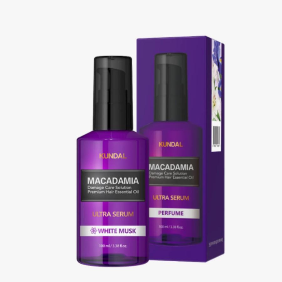 KUNDAL Macadamia Ultra Hair Serum 100ml (3 Types) White Musk