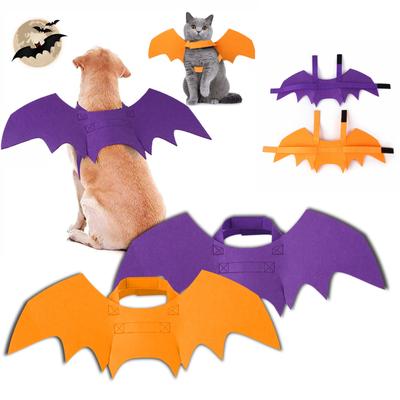 Pet Halloween Chest Back Dog Costumes Funny Costumes Cat Printed