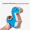 Montessori Dinosaur Jenga: Wooden Balance Building Blocks for Early Education
