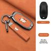Zinc Alloy Leather Car Key Case Lm Zhiji Ls6 Max Ls7 Pro L7 L6 Key Fob Car Key Box Protective Case Key Cover Car Accessories