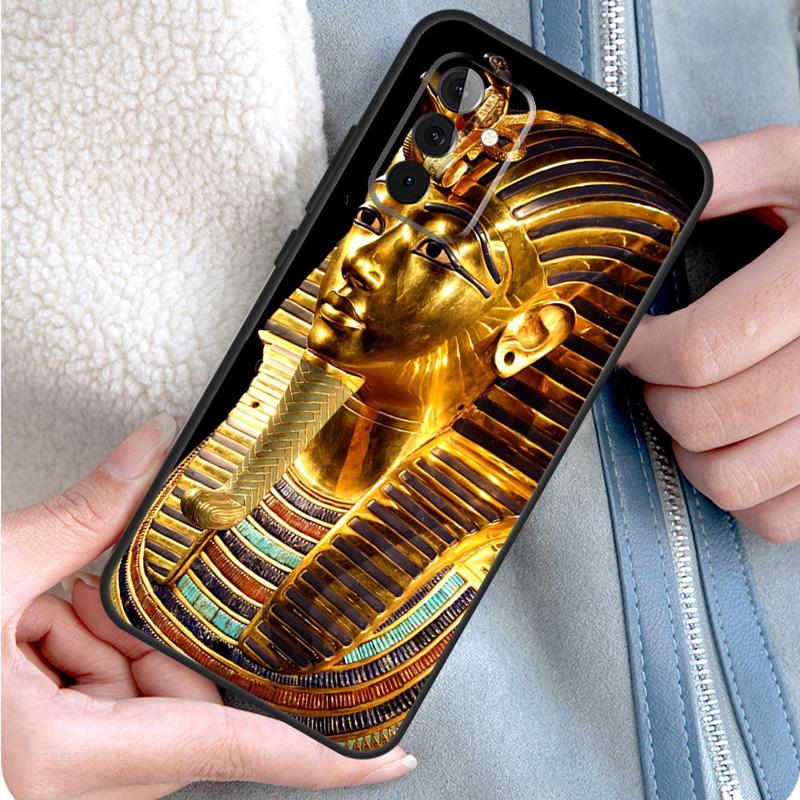 Egypt Nefertiti Anubis Ankh Phone Case For Samsung Galaxy A54 A34 A14 A15 A25 A35 A55 A53 A33 A13 A52 A32 A12 A51 A71