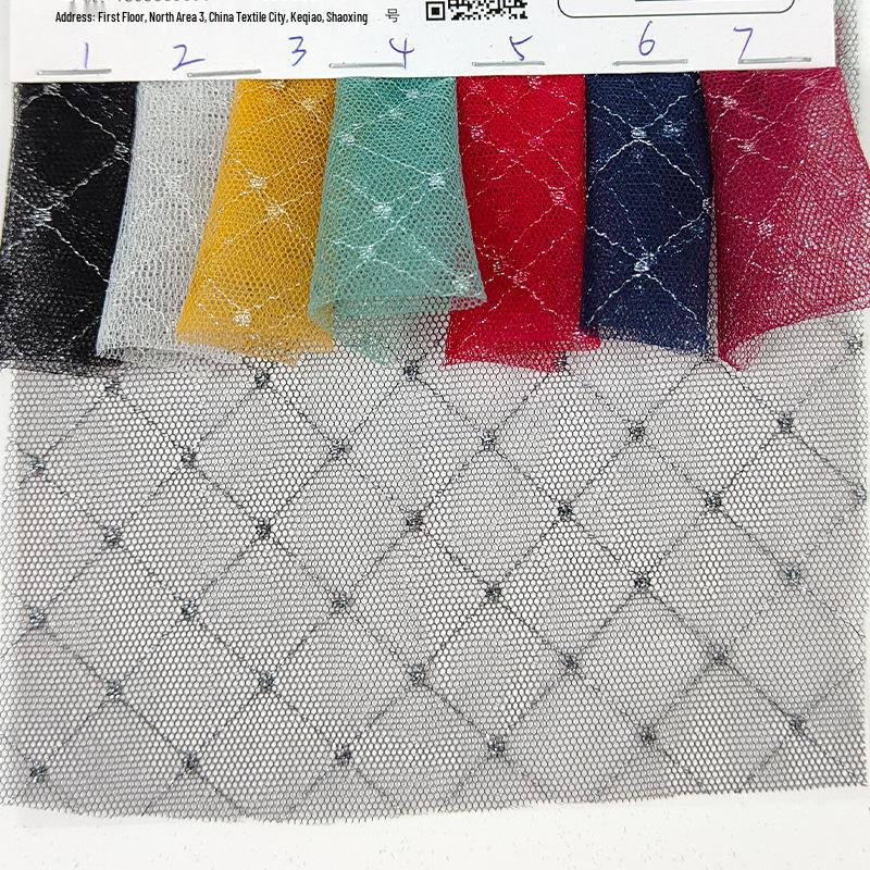Mesh Jacquard Fabric Color Card Number