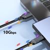 USB3.2 Typ A auf USB C Gen2 10Gbps Kabel Datenübertragung SSD Festplatte NVMe Kabel 3A 60W Schnellladung für iPhone 15 16 Samsung