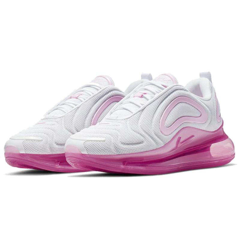 Nike Air Max 720 Fehér Rózsaszín Rise Lézer Fukszia Női Sneakerek Alkalmi Cipők AR9293-103