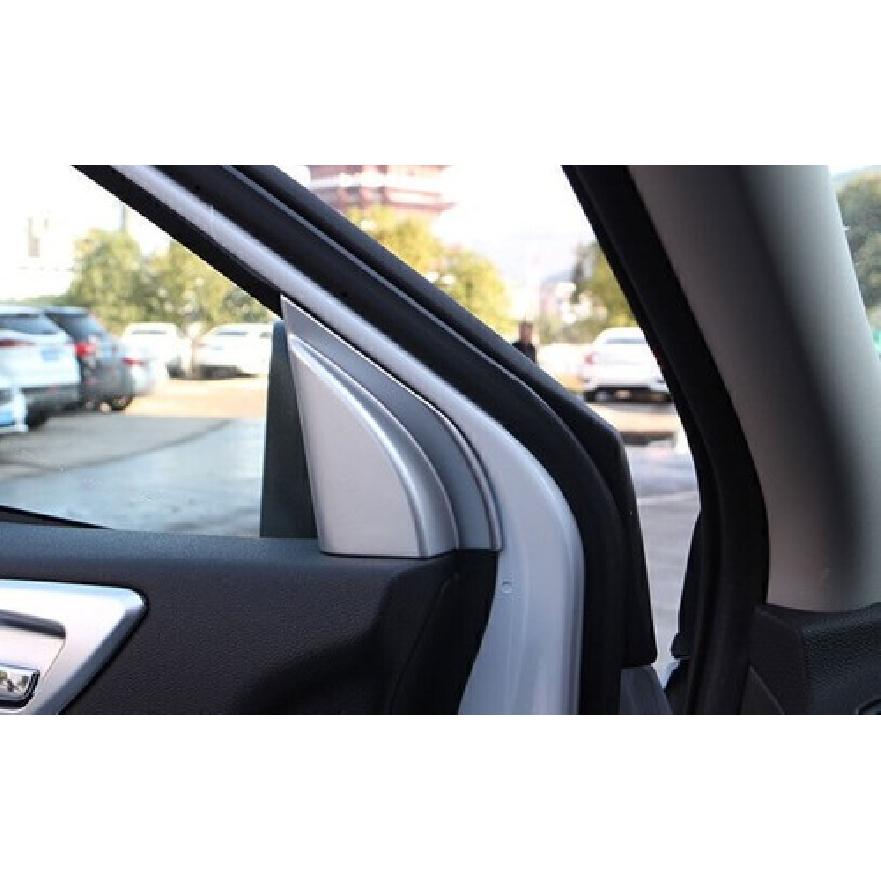 For Mitsubishi Eclipse Cross 2018-2024 Matte Silver A Pillar Front Triangle Trim