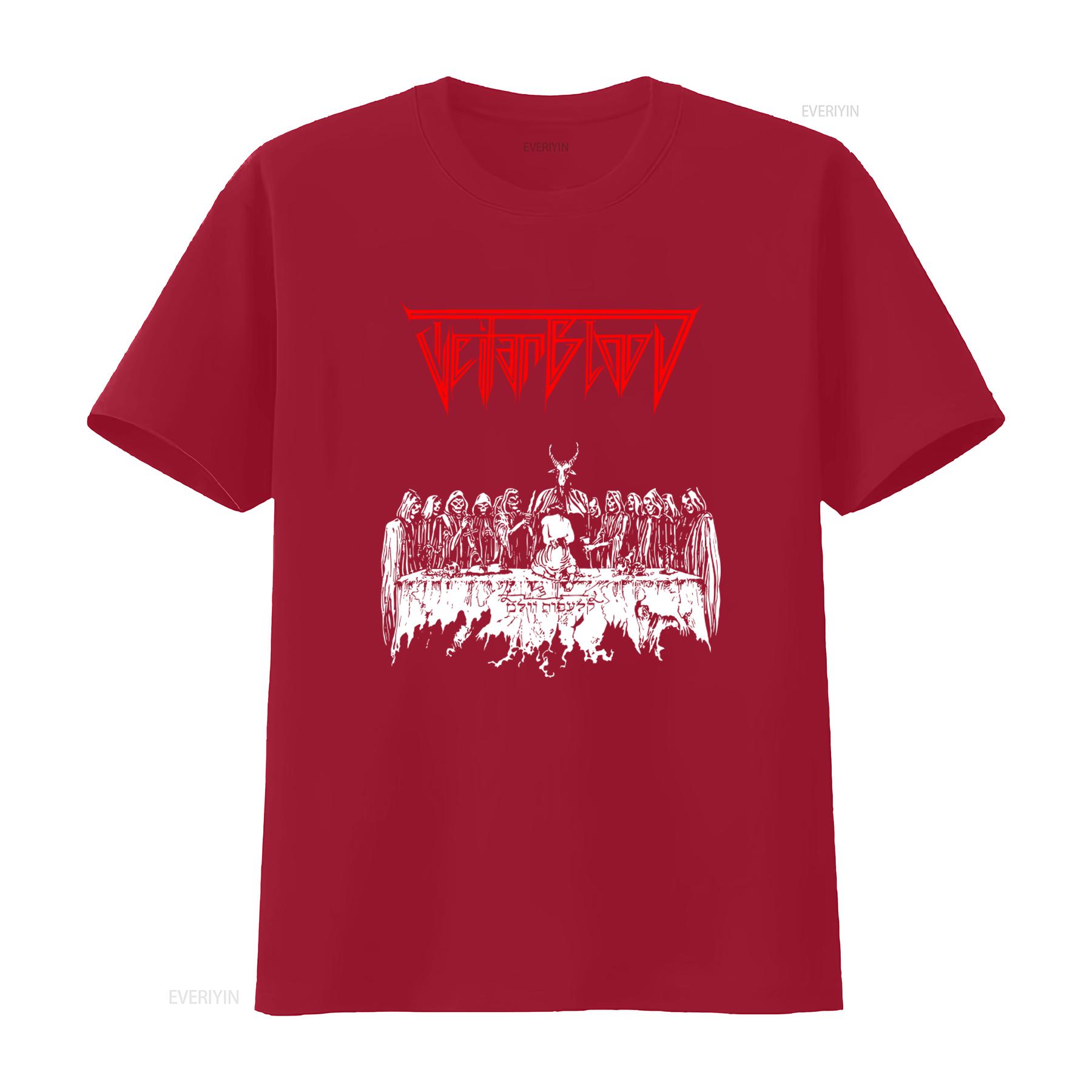 Teitanblood T Shirt Moonblood Beherit Sadogoat Katharsis Proclamation Heavy Metal Band vintage Washed Comfortable graphic S