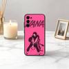 Cool Girl O-Osaki NO N-Nana-es Phone Case Black Silicone Soft For Samsung S25,S24,S21,S22,S23,S30,Ultra,S20,Plus,Fe,Lite
