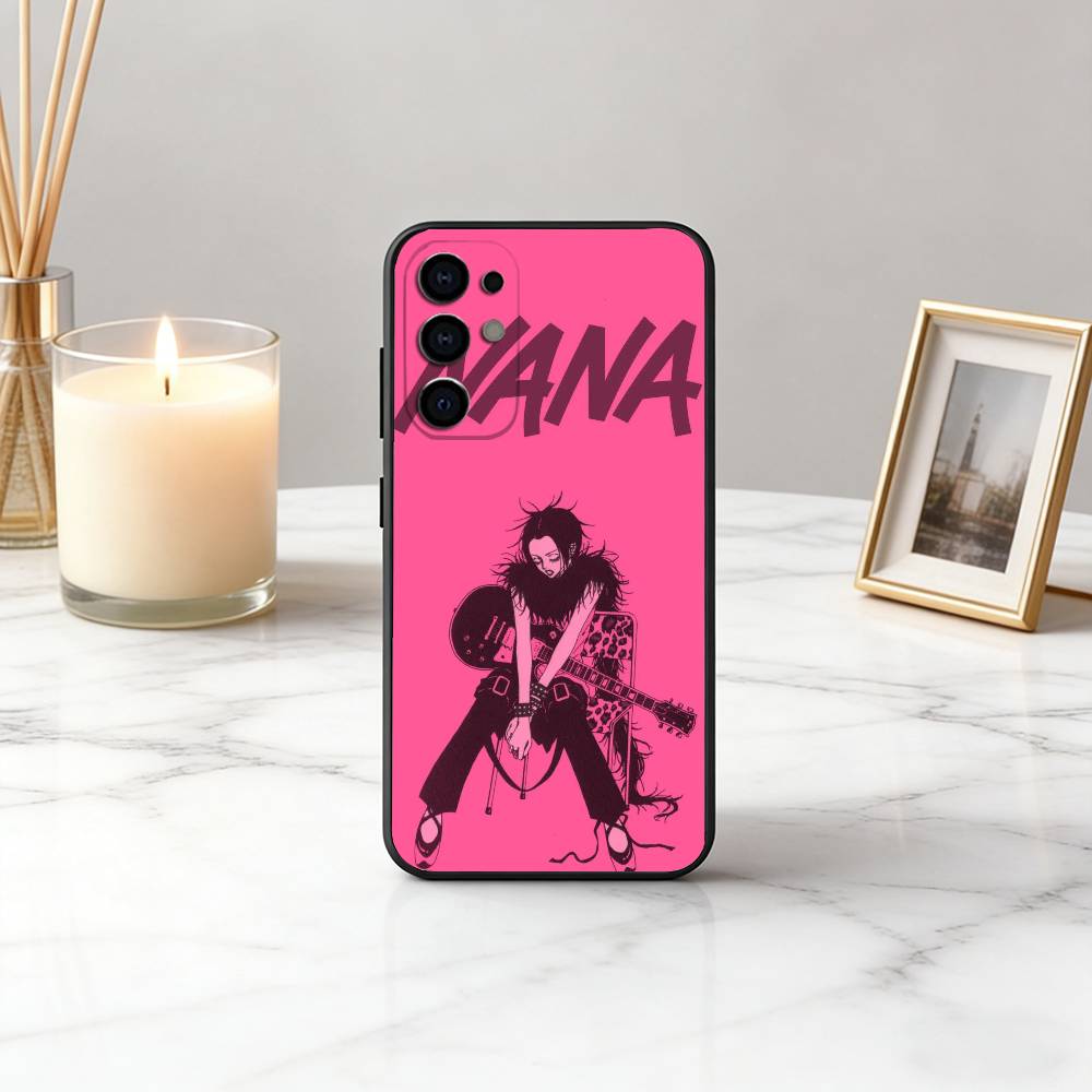 Cool Girl O-Osaki NO N-Nana-es Phone Case Black Silicone Soft For Samsung S25,S24,S21,S22,S23,S30,Ultra,S20,Plus,Fe,Lite
