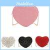 Fashionable Heart-shaped Women's Bag High-end Feeling Chain Single Shoulder Slant Bag
