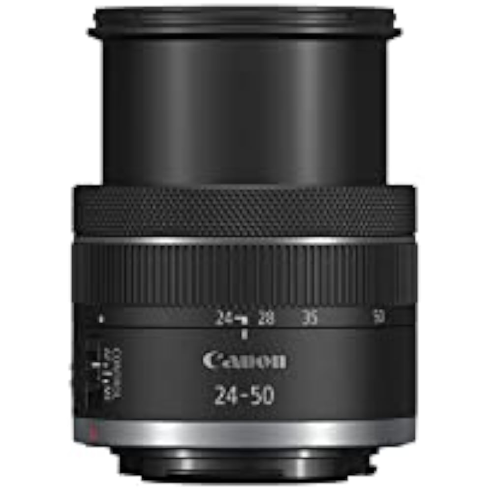 The Canon RF24-50mm F4.5-6.3 is an STM for Canon Full Frame Mirrorless RF Mount Cameras Wide Angl...