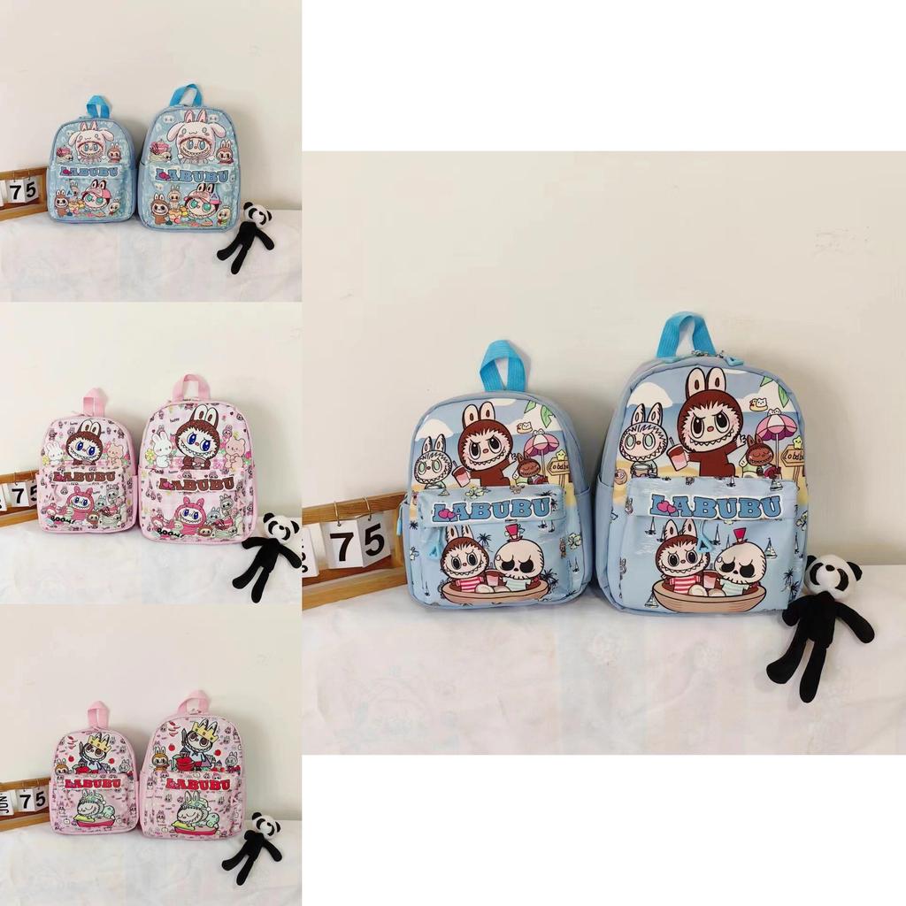 Kids Backpack With Lightweight Nylon Material For School Education Characters Included)**