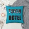Square Pillow Cases German Rock Music Cushion Covers Funny Zippered Decorative Pillowcase for Home X