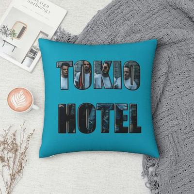 Federe Quadrata Musica Rock Tedesca Copricuscini Divertente Cerniera Decorativa Federa per Casa x