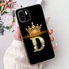 For Xiaomi Redmi A1 Phone Case RedmiA1 Cover Soft Silicone Cute Crown Letters Back Cover For Xiaomi Redmi A2 Cases A 1 A 2 Coque