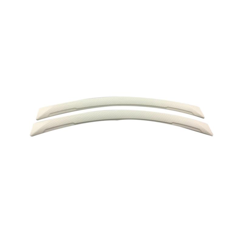 2pcs 45cm Universal Car Wheel Eyebrow Arch Mouldings Fender Strips Trim Stickers Protector Strips