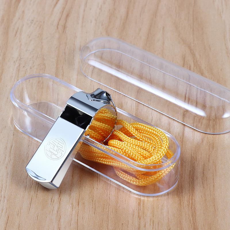 Metal Outdoor Survival & Sports Whistle - Ideal for Coaches, Referees, and Emergency Situations