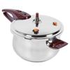 Stainless Steel Pressure Cooker Stew Cooking Pot Large Capacity Compatible with Gas Induction