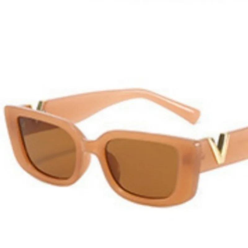 New Small Rectangle Sunglasses Men Women Square Sun Glasses Travel Shades Vintage Retro Shades UV400 Femme