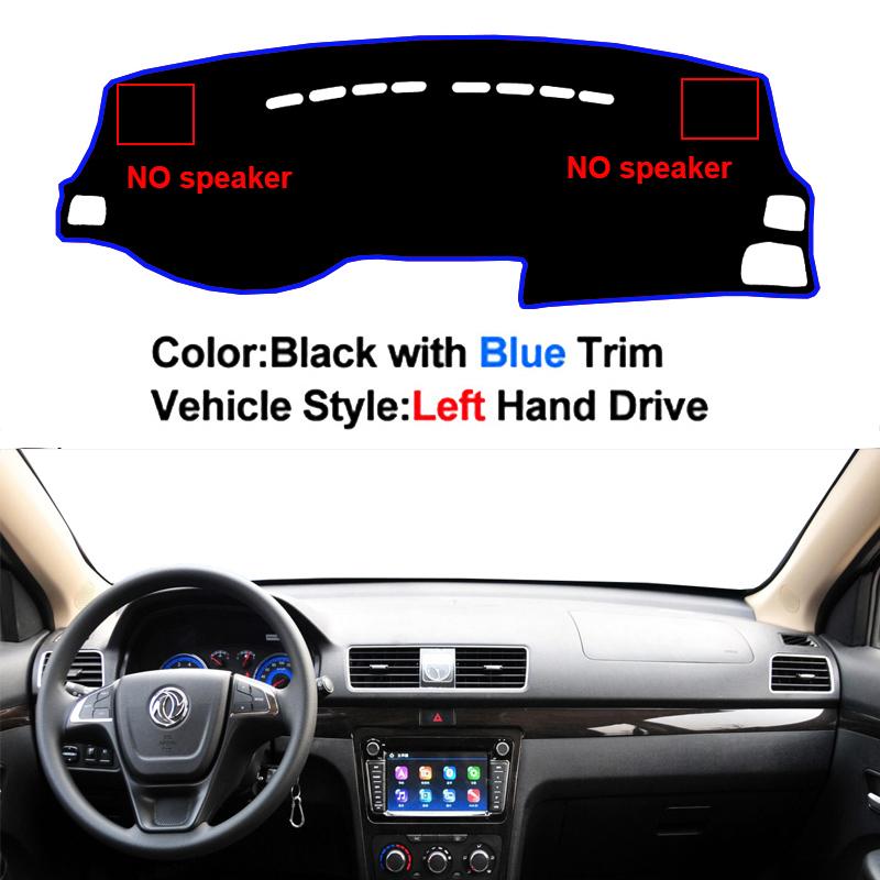 Car Dashboard Cover DashMat Carpet Cape For Dongfeng DFSK Fengon Glory 330 350 360 370 2014-2017 Sun-Shade Automobile Anti-UV