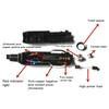 12V/ 24V Cigarette Lighter Plug Male Auto Electric Appliances Cigarette Lighter Plug With Indicator Light Inside 20A